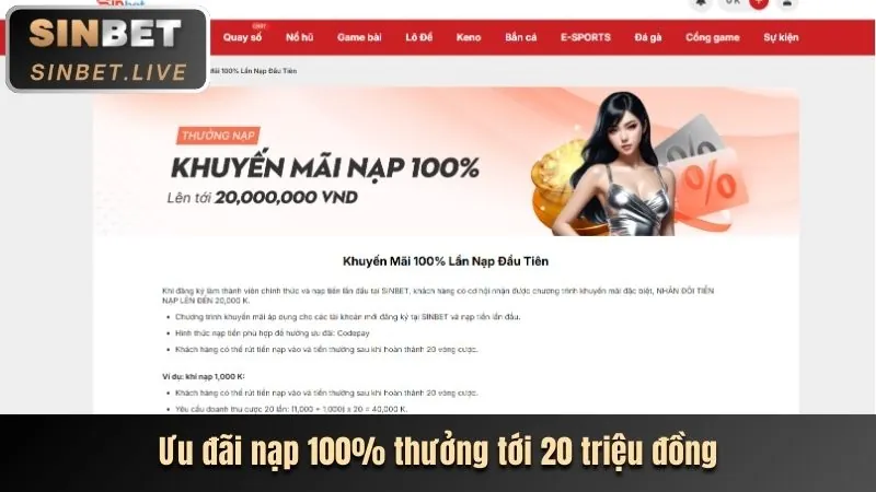 Thưởng nạp lại hàng tuần tp88